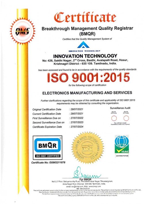 INNOVATION-TECHNOLOGY-CA-9001-